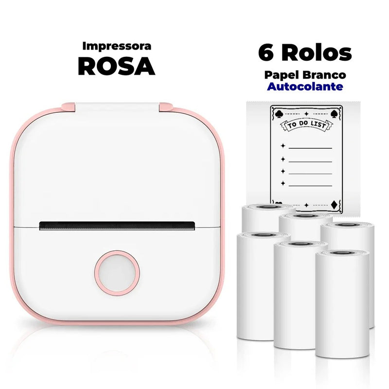 MINIMA - Mini Impressora Portátil Sem Tinta