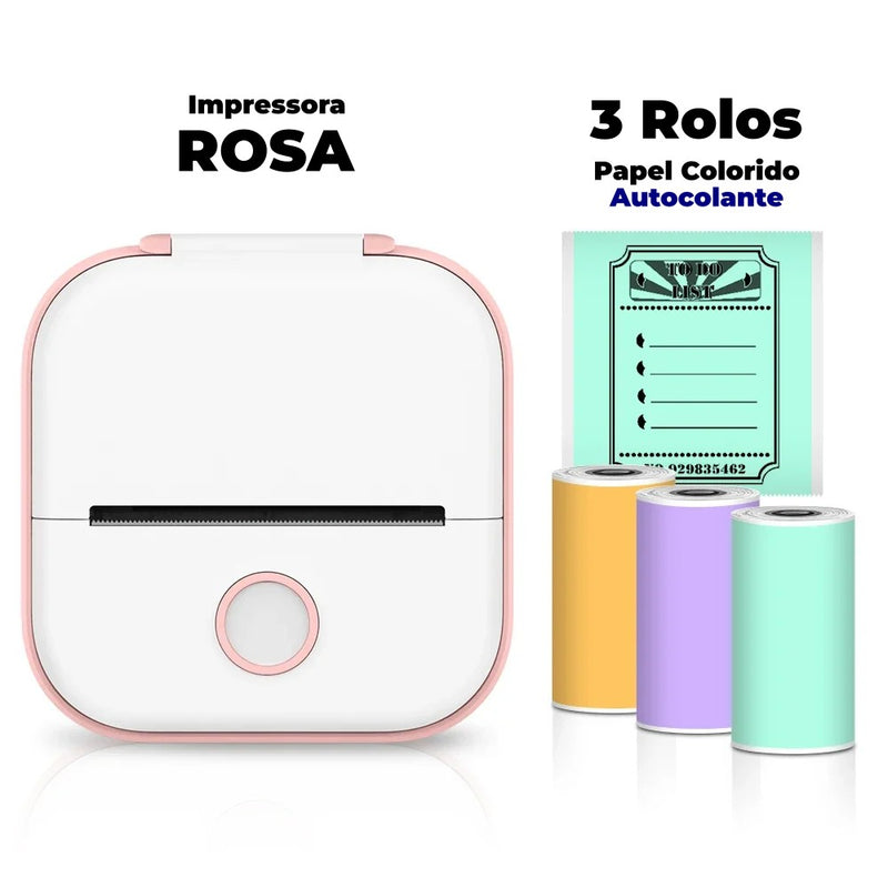 MINIMA - Mini Impressora Portátil Sem Tinta